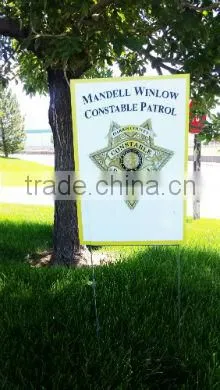 Durable Corrugated Plastic Yard Sign photo-2