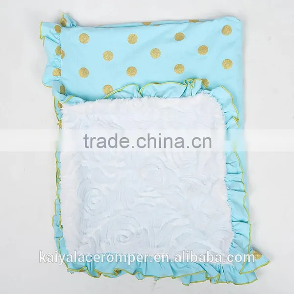 2016 Wholesales Polk A Dot Blankets New Style Breathable Blankets Baby Blankets photo-4