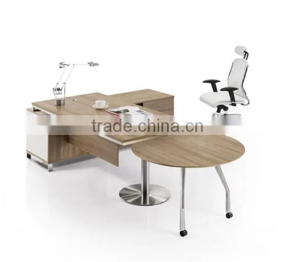 (MFC)DT-13 Melamine Modern Executive Office Desk photo-2