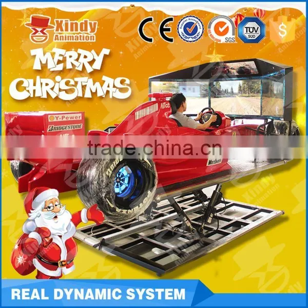 Best Seller Game Machine 3 Screens F1 Car Simulator Price 4d Driving F1 Car Driving Simulator photo-5