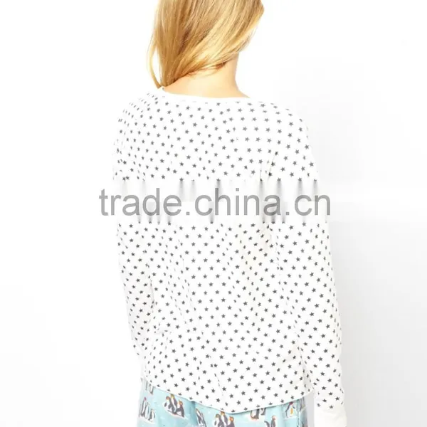 Ladies Fancy Olympia Rose All Over Print Lounge Pant and Cap Sleeve Top Pajama Set photo-6