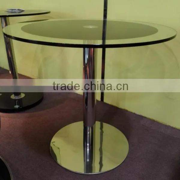 Tempered Glass Coffee Table,,round Coffee Table,dining Table BC080 photo-2