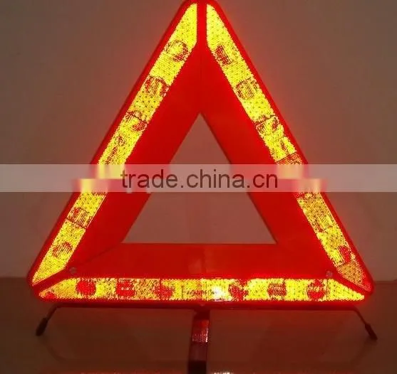 Car Accessory, Red Safety Reflective Warning Triangle for Emergency photo-3