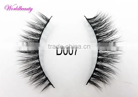 Real Mink Strip Eyelash 3D Styles Mink Fur Eye Lashes photo-5