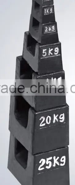 OIML M1 Class Test Weight 1000kg 500kg 20kg Cast Iron Weights, Cast Iron Casting Weight photo-5