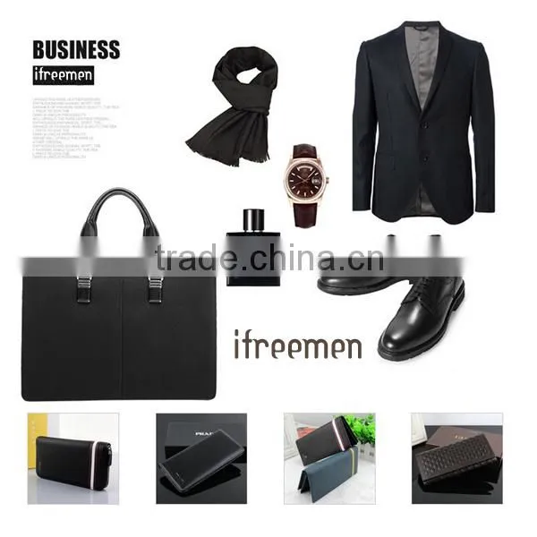 Elegant Classical Gentlemen Business Casual Handbag