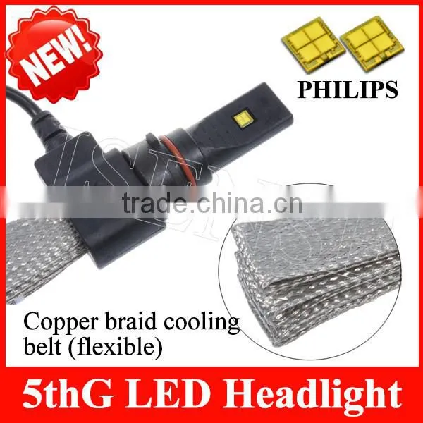 Led Lamp Type Headlight 5202/880/9004/9007hi/lo/h4hi/lo/h15hi/lo Car Led Headlight Copper photo-6