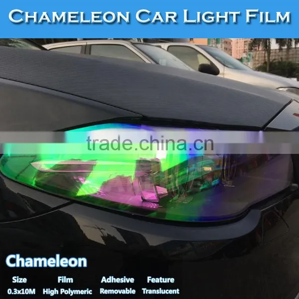 Chameleon Pigment Automobile Headlight Tints Car Decoration Sticker photo-5