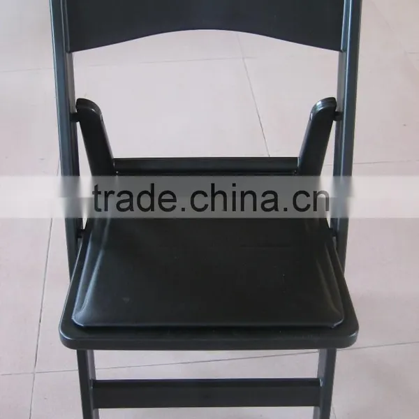 Black Resin Plastic Wedding Banquet Rental Folding Chair Quality Choice photo-3