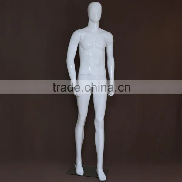 new style fashionable male chrome mannequin/men display model