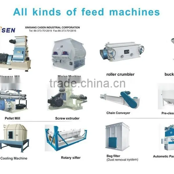 Poultry Feed Production Line Poultry Feed Pellet Production Line
