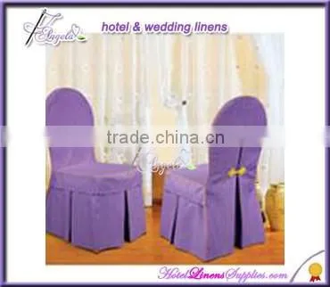 Factory Direct Wholesale Banquet Chair Covers With Side Pleats, Classic Banquet Chair Covers for Events