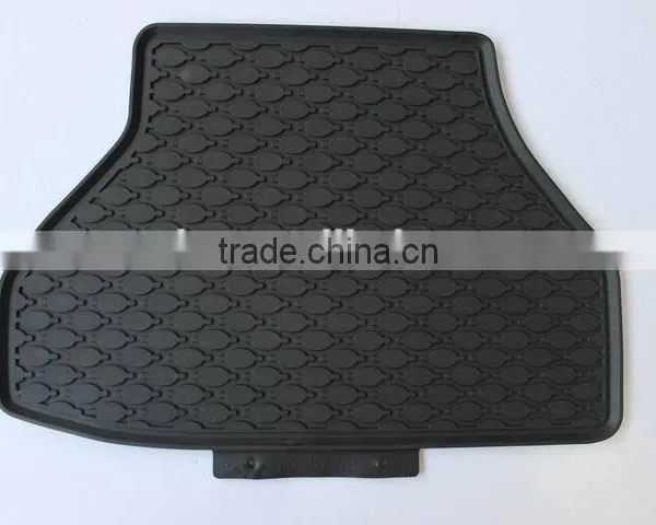 Full Set Black Nibbed Rubber Floor Mats Front & Rear For BMW E70 photo-4