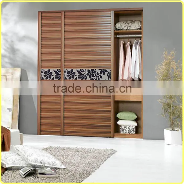 Classic Wpc Wardrobe Sliding Door Bedroom Furniture Desings photo-4