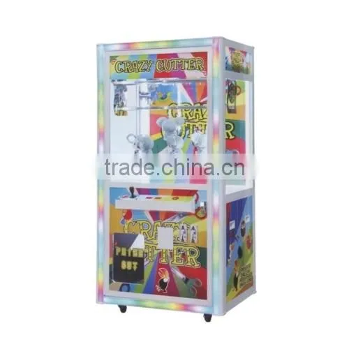 Crazy Cutter Colourful Claw Arcade Game Machine For Sale photo-2