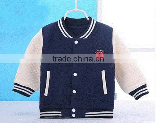 2016 Latest Design Baby Winter Warm Sports Baseball Jacket photo-2
