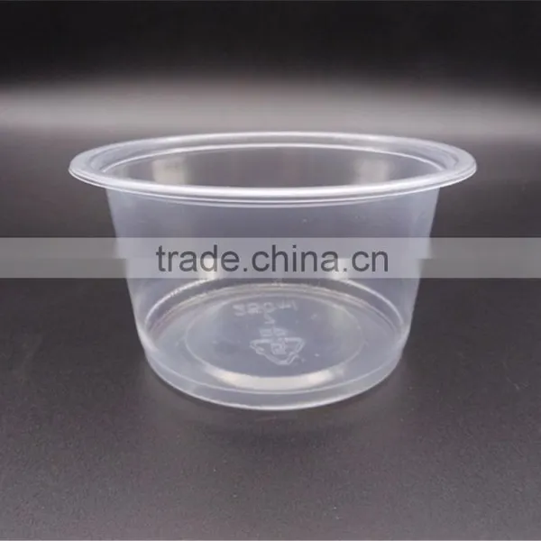 250ml/300ml Dispoable Plastic Food Packaging Containers Jelly Dessert Pudding Cup