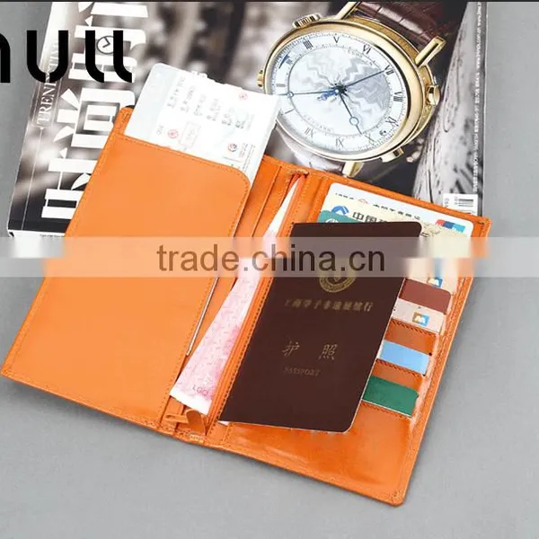 Cute Passport Case Genuine Leather Passport Holder photo-5