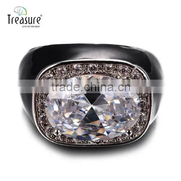 Latest Design Jewelry Gold Diamond Ring 925 Silver Ring Classic Style Jewellry photo-5