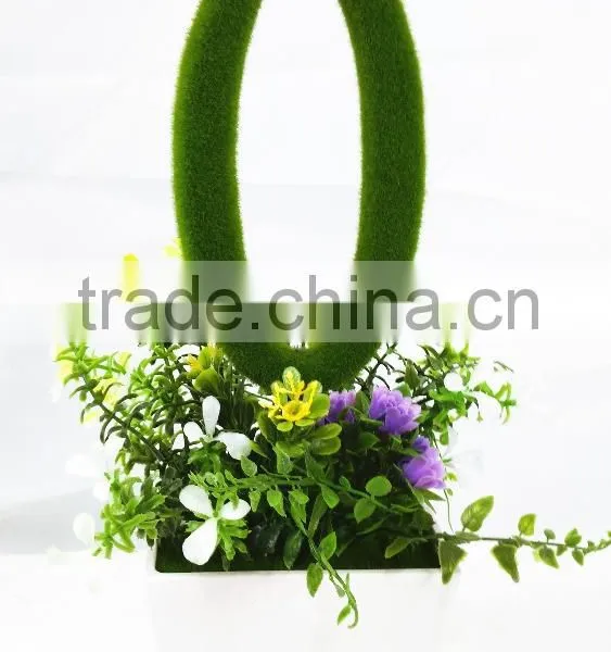 Artificial Greenery Moss Letter for Table Decoration With Competitive Price photo-2