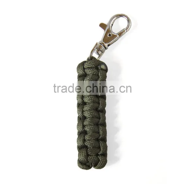 High Quality 550 Paracord Clothing Zipper Puller Backpack Zipper Puller