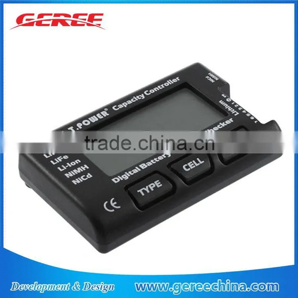 RC 7 Function Digital Voltmeter Battery Capacity Tester For LiPo LiFe Li-ion(2-7s) Nicd NiMH DE(4-7s) photo-2