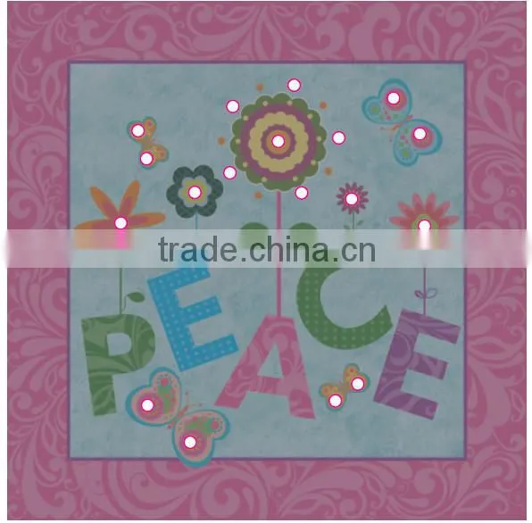 Children Gift Cartoon Style Lighted up Canvas Printing photo-2