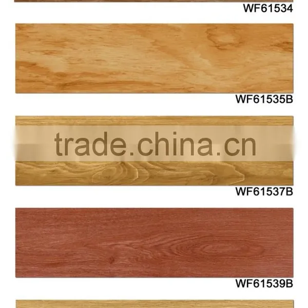 Good Sale 150x600 Living Room Wooden Wood Like Floor Tiles