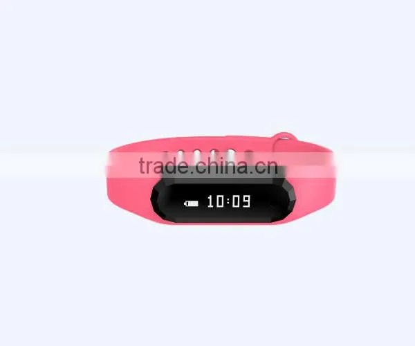 New IP67 waterproof smartband with PC+ABS material and G sensor 0.69" OLED smart bracelet