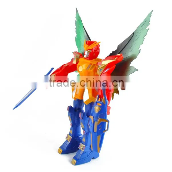 Hot Selling Small Model Plastic Kids Toy Robot With Light photo-3