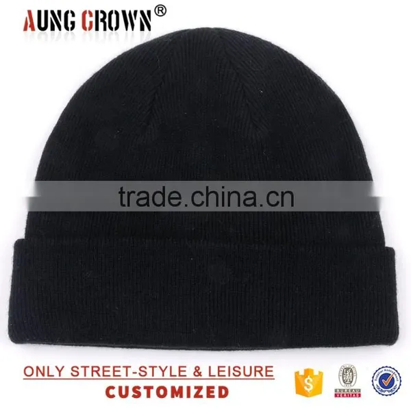 knitted beanies hats,acrylic beanies hats,acrylic black beanies