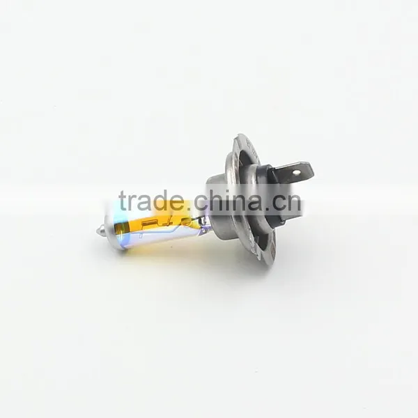 Yellow H7 Halogen Bulb 12V 55W 3000K Quartz Glass Xenon Car HeadLight Auto Lamp photo-2