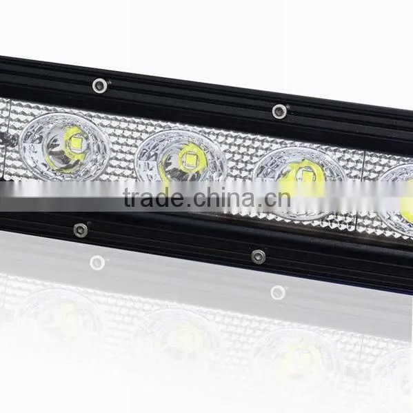 Single Row 120w Slimline Led Emergency Light Strip Bar Waterproof With Sliding Bracket for 4x4 Offroad Cars photo-4