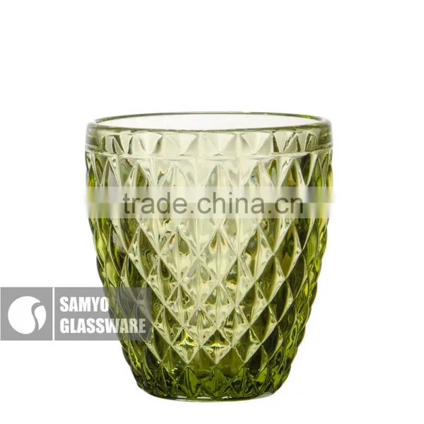 SAMYO Handmade Multipurpose Pressed Glass Pattern With Bule Color photo-5