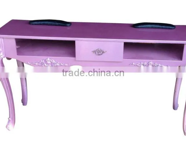 LNE-068A Europe Style Manicure Table, Nail Desk,Nail Table Nail Salon Manicure Table Manicure and Two People Operating photo-2
