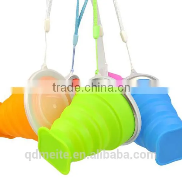 Silicone Rubber Folder Cup /drinking Silicone Folding Cup photo-5