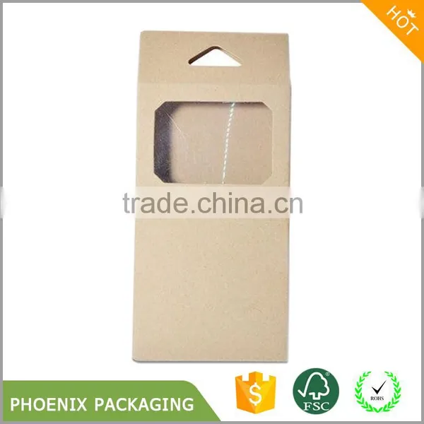 Customized Brown Kraft Paper Box With Window photo-3