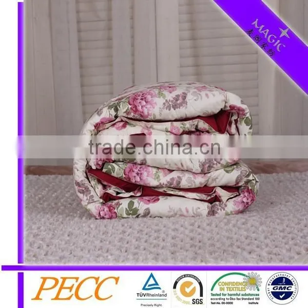 Hot Sale Imported Duvet With Silk Fabric And 60% Duck Down Filled