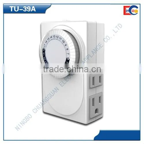 USA Plug 24 Hour Mechanical With Home Appliance Timer