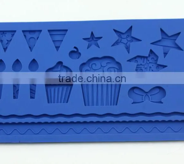 Colorful Flexible Customized Designs Easy to Clean Silicone Chocolate Mold