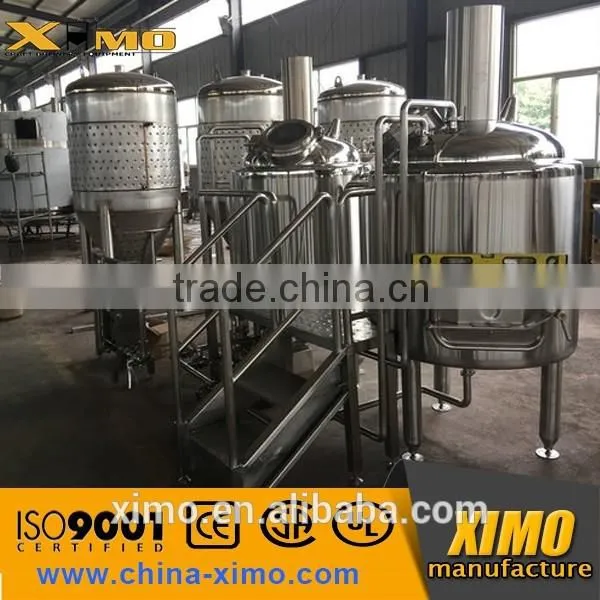 3 in 1 All Grain Mill Brewing and Conical Jacketed Beer Fermenter for Homebrew Brewery System photo-2