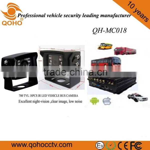 QOHO 18 Pcs IR LED 700TVL CCD Night Vision Car Camera For Vehicle photo-2
