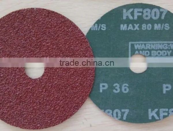 Aluminum Oxide Abrasive Fiber Disc for Grinding Made in China photo-3