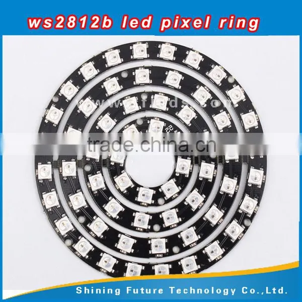 Programmable SMD5050 RGB WS2812 LED Hula Hoop,ws2812b Addressable Rgb Led Pixel Ring photo-3