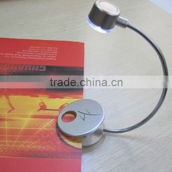 2 LED Plastic Flexible Reading Light With Clip photo-2