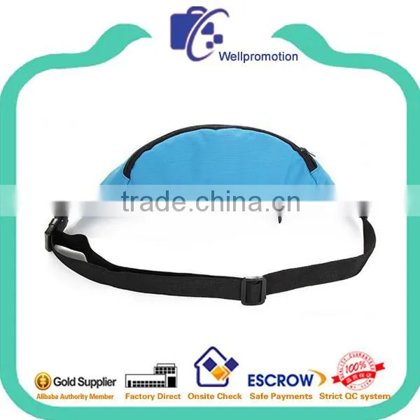 Cheap Polyester 2 Zipper Pockets Fanny Packs for Women photo-3