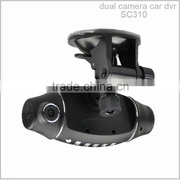 Dual Camera Lens 140 Degree Wide Angle SC310 Full HD Car Security Cam photo-4