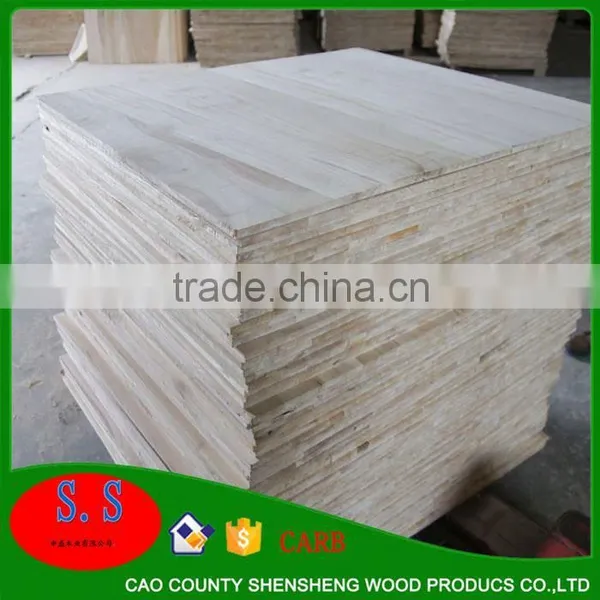 Finger Joint / Butt Joint Board in Paulownia Wood