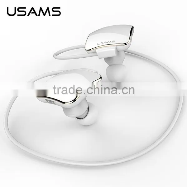 Fashion USAMS Square Sport Bluetooth Earphone Stereo Necklace Earphone photo-3