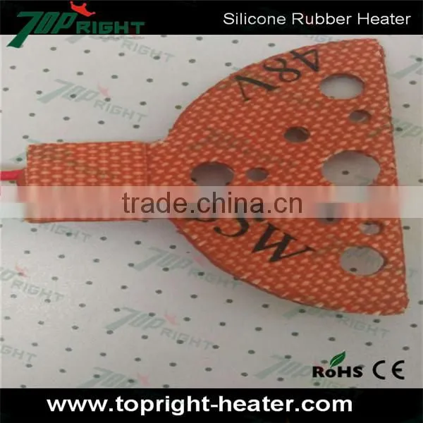Silicone Rubber Heater 48v Heating Element Silicone Rubber Heat Pad photo-3